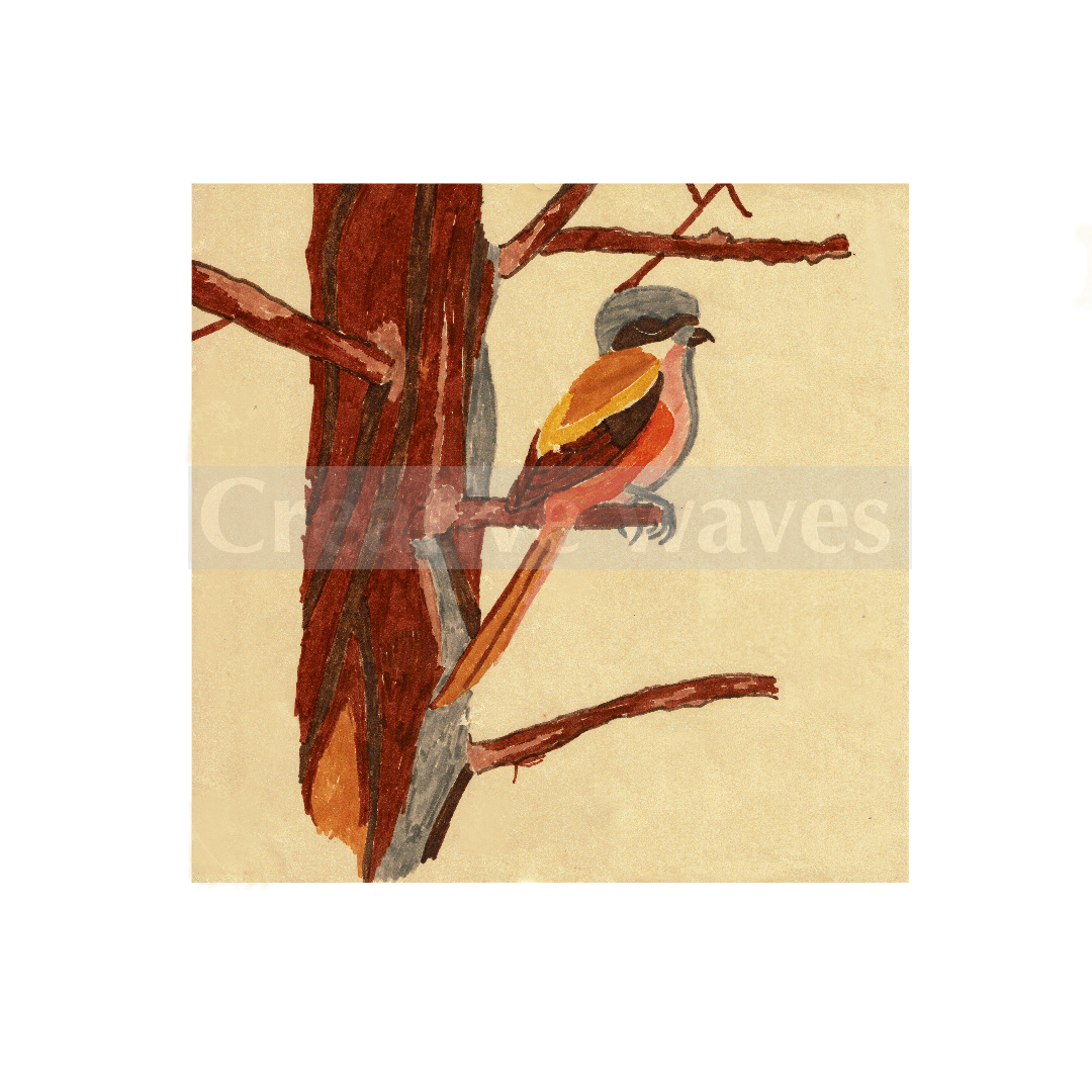 Bird on tree